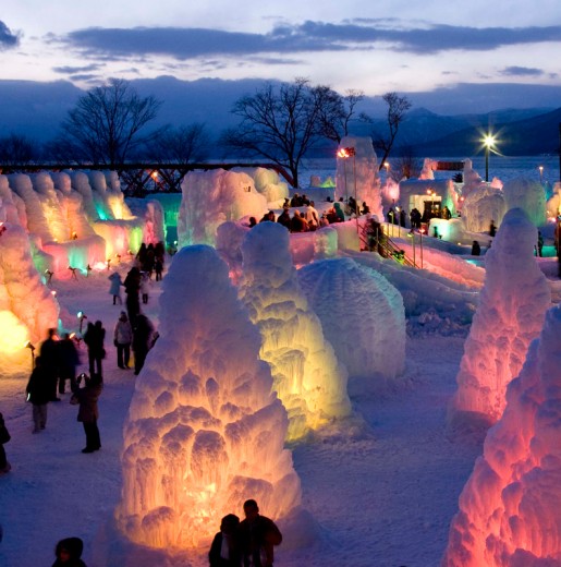 فستیوال یخ دریاچه شیکاتسو